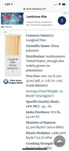 [Hearth.com] Longleaf pine Vs. oak.