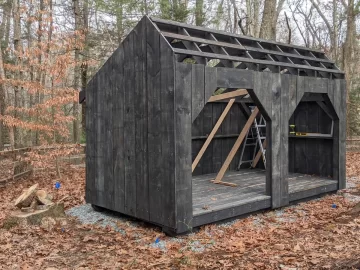 [Hearth.com] Shed build underway