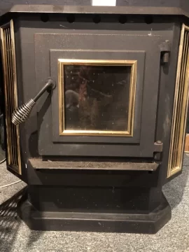 [Hearth.com] Used Englander Pellet Stove - Plastic Smell and in Need of Model identification