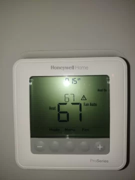 [Hearth.com] Furnace aux heat running a lot.