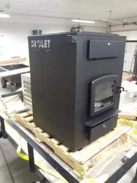 [Hearth.com] New Furnace Day: Drolet Heat Commander