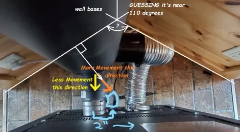 [Hearth.com] Extend exhaust flange from stove?