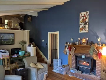 [Hearth.com] Cathedral ceiling in main stove room