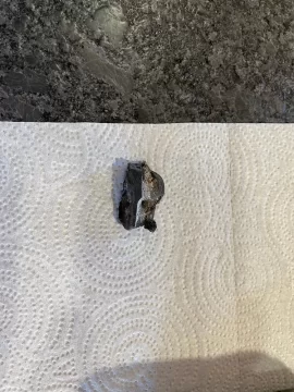 [Hearth.com] Piece of stove cement broke off. Does it need to be fixed?