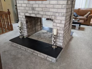 [Hearth.com] Double Sided Firplace - insert or wood stove