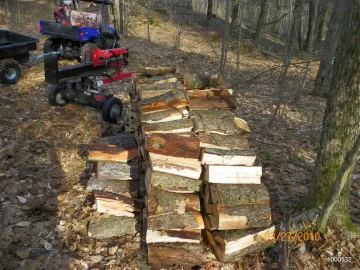 [Hearth.com] The Cherry I split today.