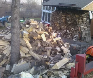 [Hearth.com] What material to cover wood pile with