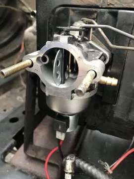 [Hearth.com] Sears Craftsman LT-1000 Carburetor Bowl leak around the solenoid!! What a gas smell!!