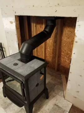 [Hearth.com] Auber Flue Thermometer Installation