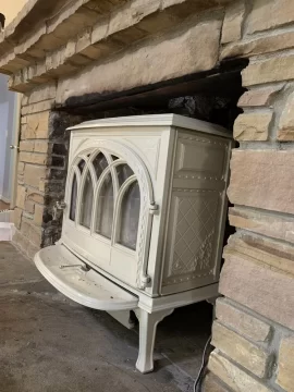 [Hearth.com] Looking for opinions and thoughts on wood burning for large masonry fireplace opening