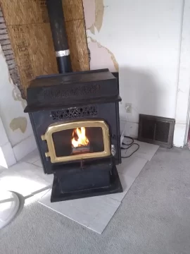 [Hearth.com] How to burn wood pellets in 2006 Auburn corn burner