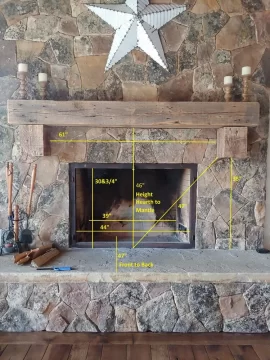 [Hearth.com] Mantel Clearance and shielding