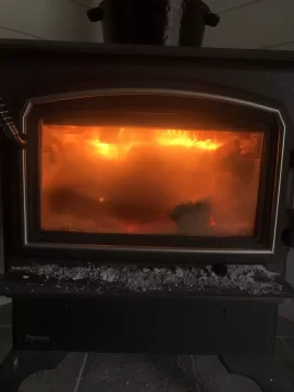 [Hearth.com] What does your stove look like 4 hours into a burn?