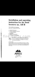I have an old jotul f 118 and need some resources