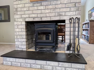 [Hearth.com] Double Sided Firplace - insert or wood stove