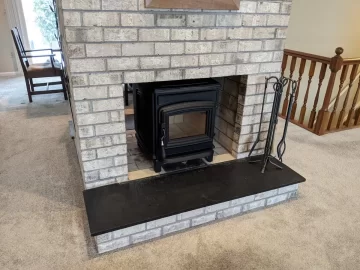 [Hearth.com] Double Sided Firplace - insert or wood stove