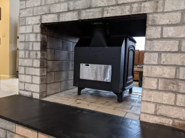 [Hearth.com] Double Sided Firplace - insert or wood stove