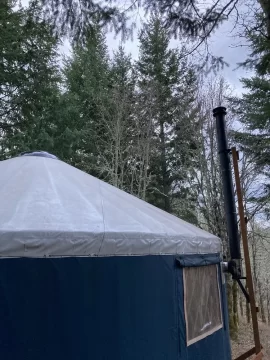 [Hearth.com] Looking for advice with yurt chimney