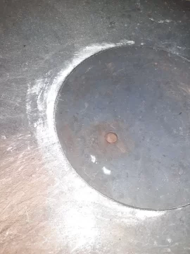 [Hearth.com] White powder inside wood stove?