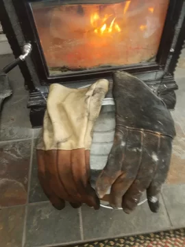 [Hearth.com] Cleaning wood stove gloves