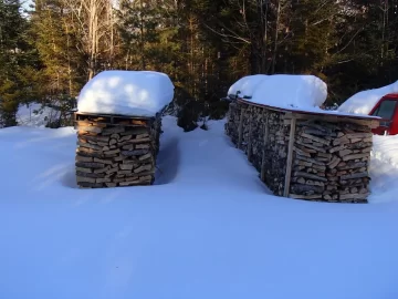 [Hearth.com] Stack Covering Photos with Snow