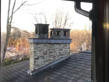 [Hearth.com] Suggestions needed to feed a rigid tube liner above the roof with a flat concrete top.