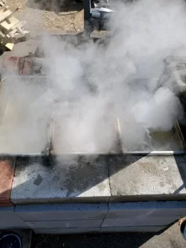 [Hearth.com] A Look Down the Evaporator Chimney