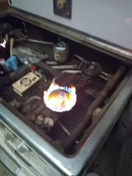 [Hearth.com] Vintage stove burner problem