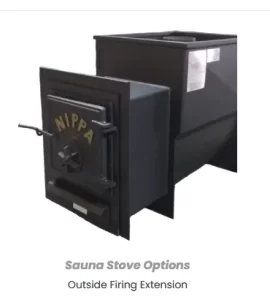 [Hearth.com] Wood stove in 2 person sauna