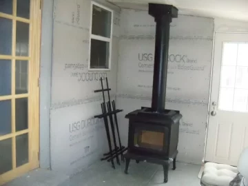 [Hearth.com] A small idea enlarged into a big idea from a simple stove to a whole new room with construction..