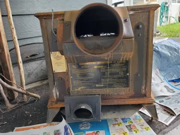 [Hearth.com] Wood Stove into patio propane stove