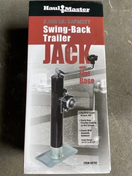 [Hearth.com] HF Heavy Duty Trailer Jack - Comes with Assembly Hardware - Instructions state “weld it on” ???