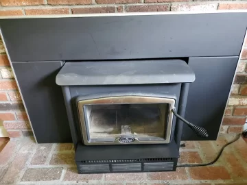 [Hearth.com] Stove Paint Help...What Happened Here?