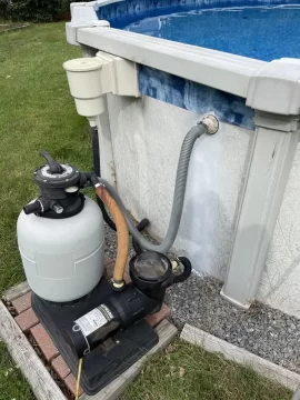 [Hearth.com] Above ground pool wall return leaking?