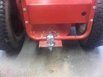 [Hearth.com] Ball hitch for my garden tractor