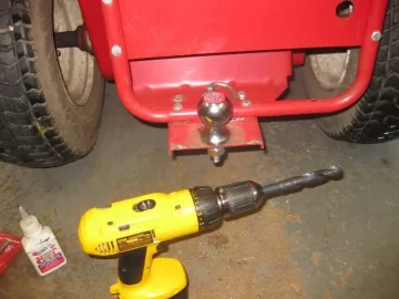 [Hearth.com] Ball hitch for my garden tractor