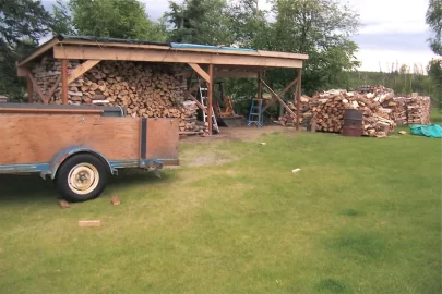 [Hearth.com] Added 16' to wood shed