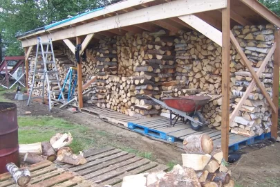 [Hearth.com] Wood in the wood shed