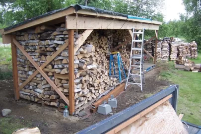 [Hearth.com] Wood in the wood shed