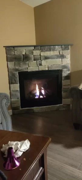 [Hearth.com] Fireplace finishing