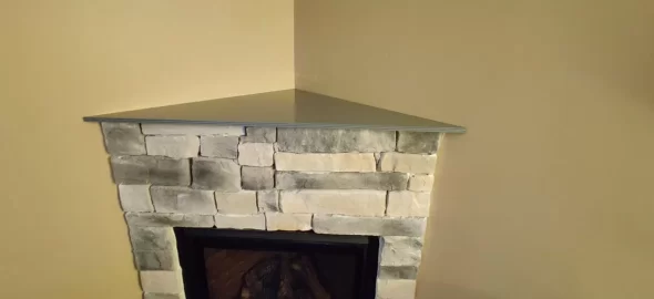 [Hearth.com] Fireplace finishing