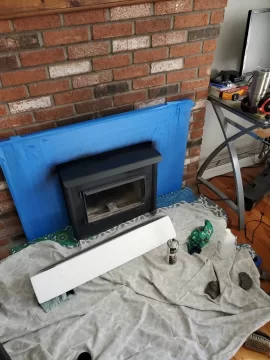 [Hearth.com] Stove Repaint Day