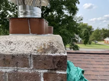 [Hearth.com] Stainless cover vs full chimney cap over masonry crown