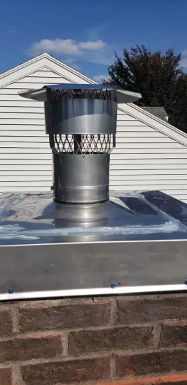 [Hearth.com] Stainless cover vs full chimney cap over masonry crown