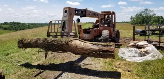 [Hearth.com] Moving Big Logs