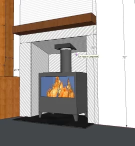 [Hearth.com] Alcove question for Lopi Evergreen II