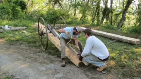 [Hearth.com] Moving Big Logs