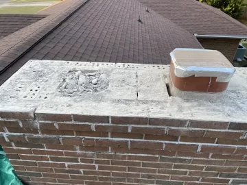 [Hearth.com] Stainless cover vs full chimney cap over masonry crown