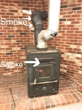 [Hearth.com] Bought a house with a stove/blower - First timer, what am I doing wrong??