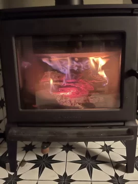 [Hearth.com] First fire, water dripping from stove